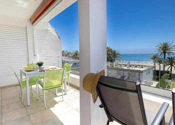 شقة Atico Burras Playa By Villagrancanaria *