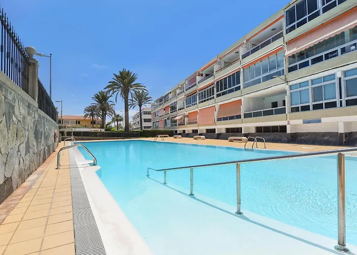 شقة Atico Burras Playa By Villagrancanaria San Agustín
