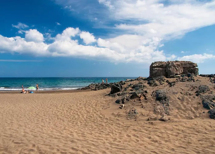 شقة Atico Burras Playa By Villagrancanaria
